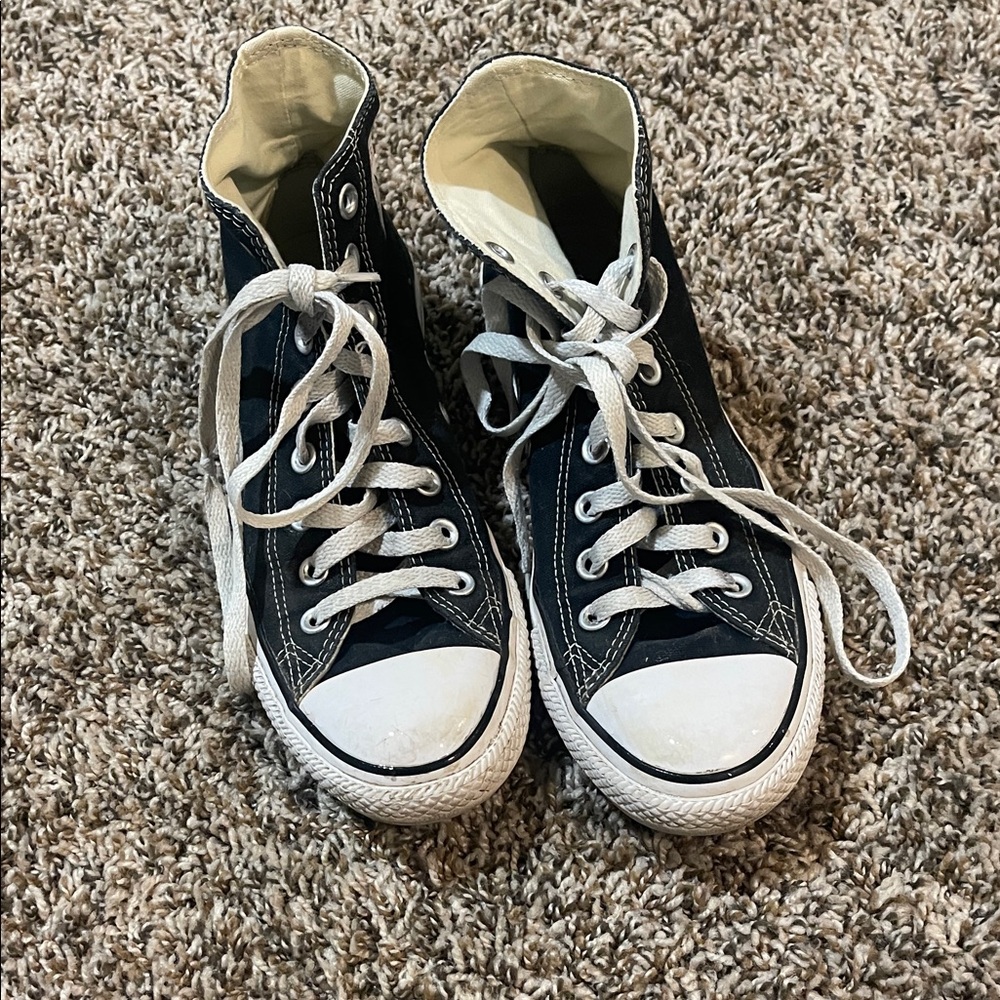 Black High-Top Converse